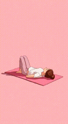 pelvic tilt flat stomach exercise